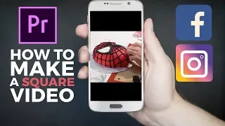 How to Make a Square Video in Premiere Pro for Facebook Instagram