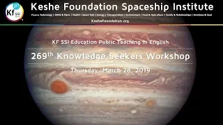 269th Knowledge Seekers Workshop March 28, 2019