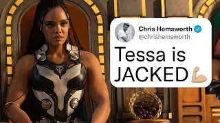 Tessa Thompson Is JACKED In The NEW Thor..