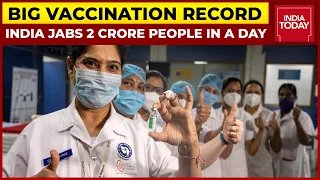 With 2.2 Crore Jabs On PM’s Birthday, India Sets New Record For Covid-19 Vaccines | 5Live