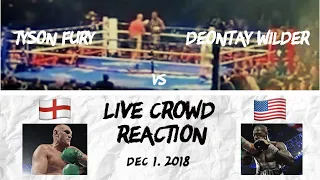 2018: * Live Crowd Reaction* Deontay Wilder's Knockdown on Tyson Fury