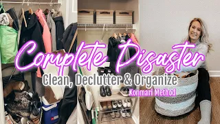 DECLUTTER & ORGANIZE CLEAN WITH ME | MEGA CLEANING MOTIVATION | Olivia Sward