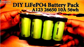 Portable Ham Radio Battery | DIY LiFePO4 QRP 56wh