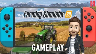 Farming Simulator 20 Switch Gameplay