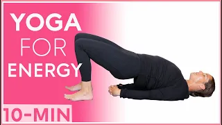 Yoga For Energy | Quick 10-Min Breath Focused Flow