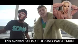 Reacting to W2S - KSI Exposed (Official Music Video) Diss Track