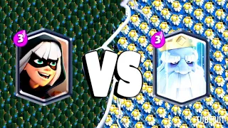 Royal Ghost Army Vs Bandit Army In Clash Royale 💀