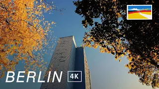 Beautiful city walk in East Berlin, Germany 🍂 Autumn ambience 4K