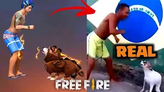 ORIGEN DE LOS EMOTES Y BAILES DE FREE FIRE EN LA VIDA REAL-PARTE1