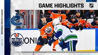 Canucks @ Oilers 4/29 | NHL Highlights 2022