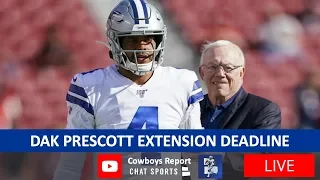 Dak Prescott Deal Deadline - Cowboys Rumors & News On If Dallas Will Get A Contract Done With Dak