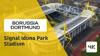 Borussia Dortmund | Signal Iduna Park | Germany | Bundesliga | 4K | Aerial View | Westfalenstadion