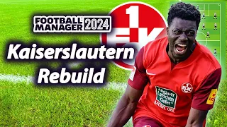 I Rebuild German Sleeping GIANT FC Kaiserslautern in FM24