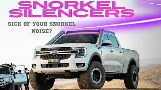 The optional extra you’ve all been waiting for! Snorkel silencers!