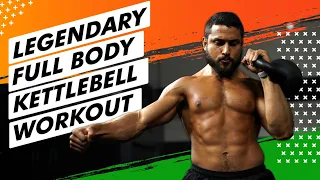 ⚡️Legendary Full Body Kettlebell Workout⚡️