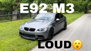POV: LOUD BMW M3 E92