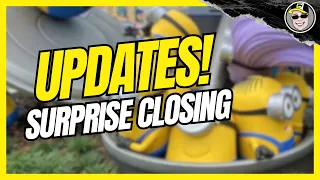 Updates! Surprise Closure! Universal Studios Florida Vlog