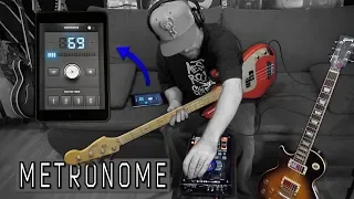 Using a METRONOME to sample Guitar & Bass IN TIME on the SP404A [Beat Making Tutorial]