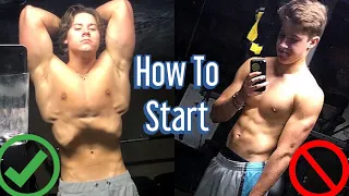 HOW TO START WORKING OUT | BEGINNERS GYM GUIDE | TEEN BODYBUILDER | WORKOUT MOTIVATION