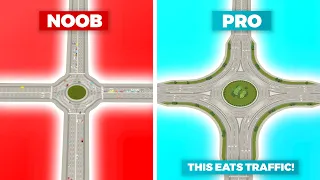 How to Build the Best Roundabout in Cities: Skylines 2 | This eats traffic!