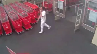 Man caught on camera stealing from Target and Home Depot stores in South Florida