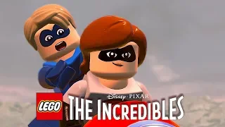 LEGO The Incredibles (ЛЕГО СУПЕРСЕМЕЙКА 2) - ПОГОНЯ. ЭЛАСТИКА НА МОТОЦИКЛЕ. 4K 60FPS