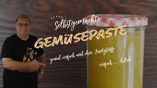 Selbstgemachte Gemüsepaste - ohne Zusatzstoffe