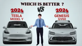 2023 Telsa Model Y vs 2024 Genesis GV60 | Tesla vs Genesis | Which is better