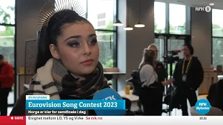Alessandra Mele on her qualification chances in Semi-Final 1 of Eurovision