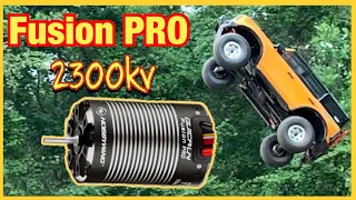 Hobbywing Fusion 2300kv in the TRX4 2021 Bronco Love this Fusion!!