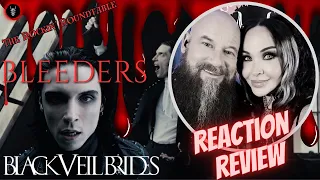 Gen X Couple's REACTION and REVIEW - Black Veil Brides - Bleeders (Official Music Video)