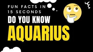 Aquarius love 🤔🤨#shorts #youtubeshorts #funfacts #astrology