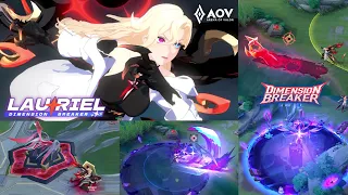 AOV New Skin Lauriel Dimension Breaker Full Effect | Trail Base | Nexus | Dead Efek - Arena of Valor