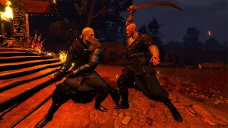 The Witcher 3 Next-Gen Update - Geralt vs Olgierd on the Ultimate Difficulty with Cutscenes