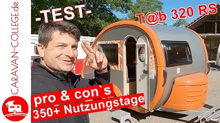 T@b 320 RS - Vorstellung & Langzeitteist I CARAVAN-COLLEGE