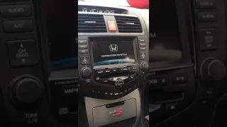 Honda Accord CL9 Type S with executive GPS system