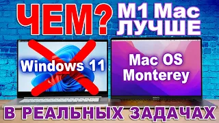 Почему M1 Mac лучше любого PC на Windows 11 - Сравнение в реальных задачах M1 iMac и Razer Blade 15