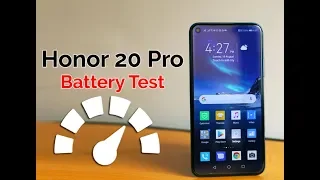 Honor 20 Pro Battery Charging and Drain Test