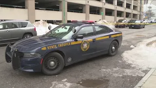 A New York State Trooper  facing charges following the shooting death of a man in downtown Buffalo