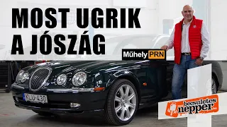 Angol luxus, elegáns árajánlat – Jaguar S-Type – 2003 – MűhelyPRN 177