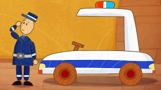 Развивающие мультфильм для детей 🚦 Машинки 🚓 Полицейская машина (14 серия) 🚨