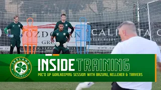 INSIDE TRAINING | MIC'D UP GOALKEEPER SESSION 🎤