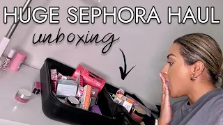 Unboxing a huge Sephora beauty haul | Nina Ubhi