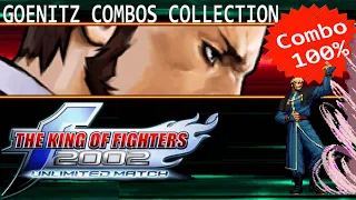 KOF 2002 UM LEOPOLD GOENITZ Combos Collections レオポルド・ゲーニッツ #53