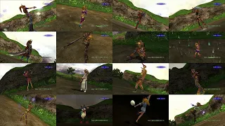 FINAL FANTASY X-2 HD Remaster - All Dressphere Changes (Rikku)