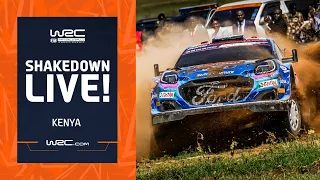 🔴 LIVE:  Shakedown WRC Safari Rally Kenya 2023