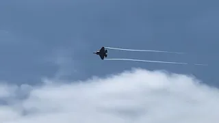 F-35 SNEAK PASS!