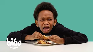 Kids Try Chicken Wings From Around the World | HiHo Kids