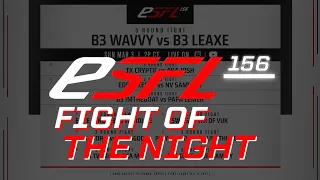 ESFL 156 | Fight of The Night | Sean O’Malley (SwissLibax) VS Cory Sandhagen (WR Vuk)