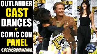 OUTLANDER CAST DANCES AT COMIC CON PANEL !! San Diego Comic Con SDCC 2017